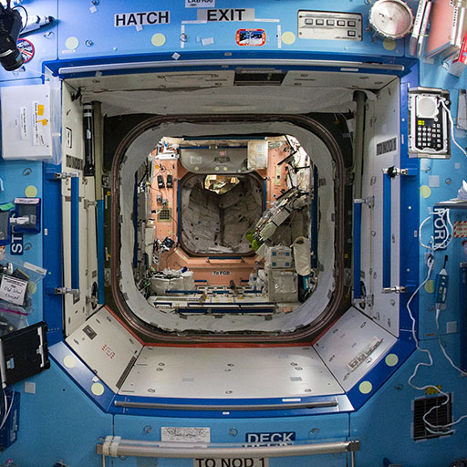 Kinder erleben die ISS